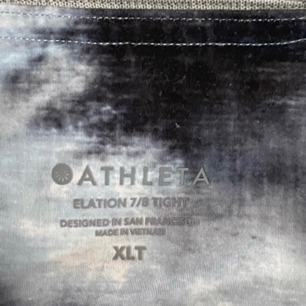 ATHLETA Elation 7/8 Ice Tie-Dye Tights - Picture 5 of 5